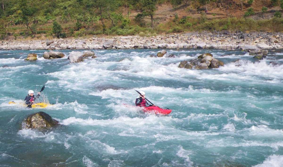 Seti River Rafting in Nepal by Goma Adventures