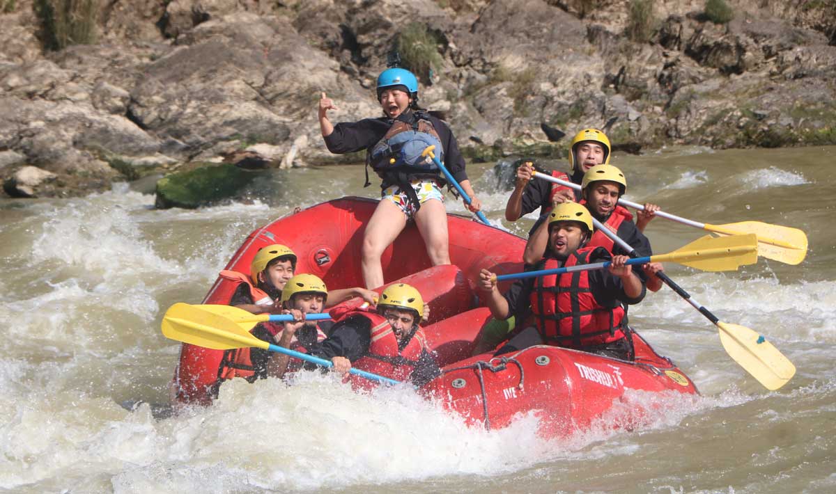 Trishuli River Rafting in Nepal by Goma Adventures